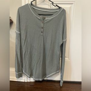 Army Green Henley